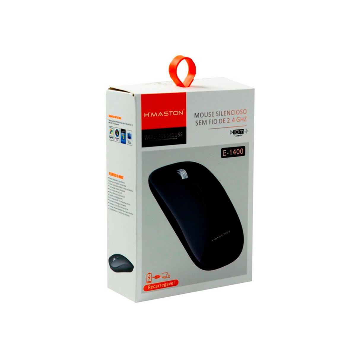 Mouse Inalámbricos Wireless Bluetooth Imice E-1400 Negro-5