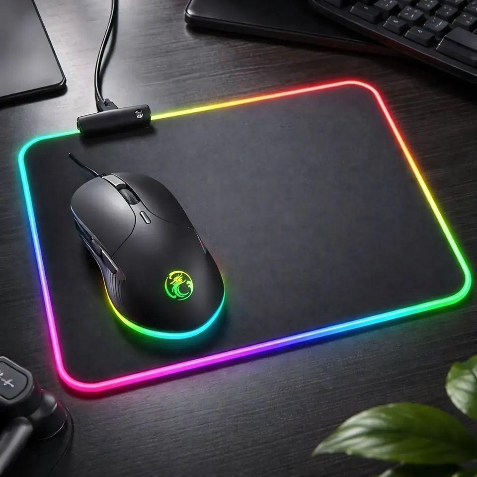 Kit Gamer Mouse Imice X6 6400 Dpi Mousepad Rgb 35x25cm-7