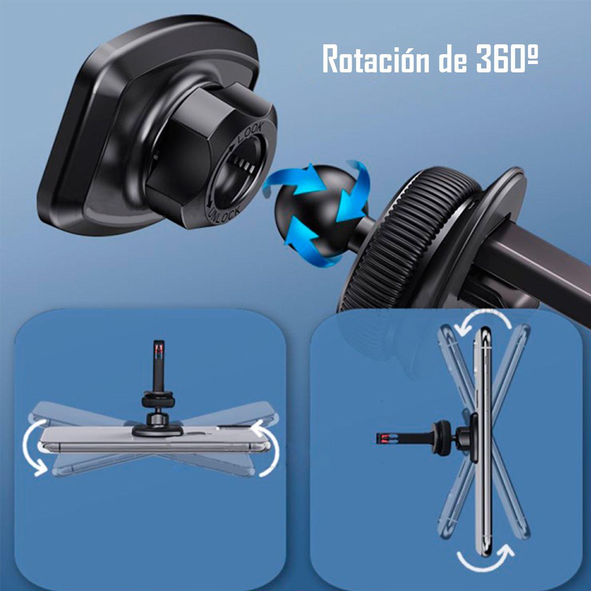 Soporte Para Auto Porta Teléfono Magnético Yesido C128-3