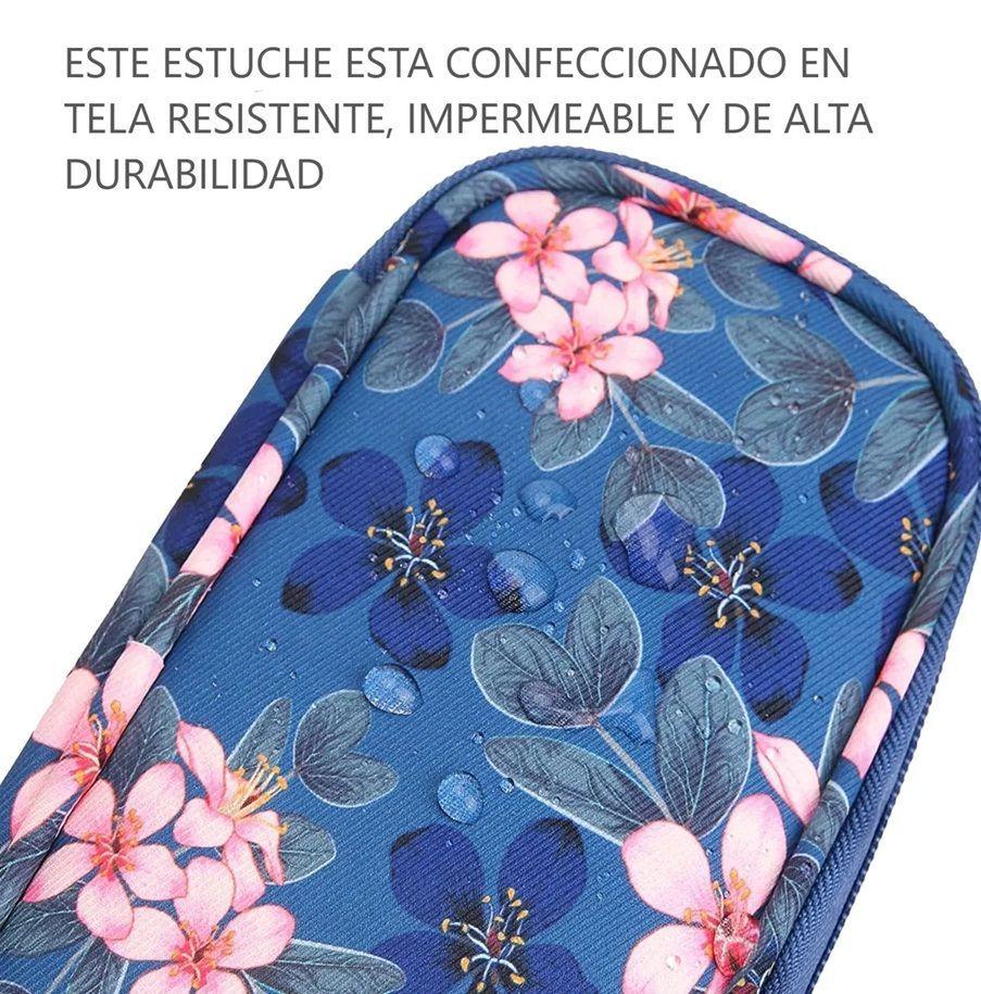 Bolso Estuche Portatil De Viaje Insulina Cooler Refrigerante Flores-4