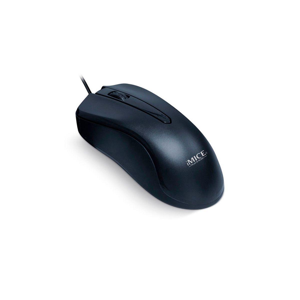 Kit Teclado + Mouse Usb Imice Km-520 Teletrabajo Oficina-3