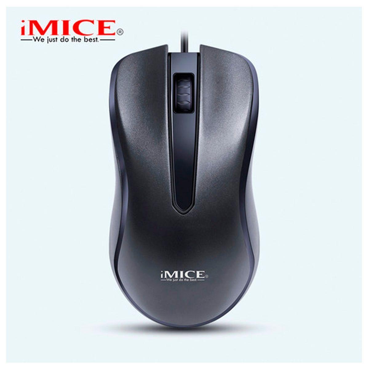 Kit Teclado + Mouse Usb Imice Km-520 Teletrabajo Oficina-4