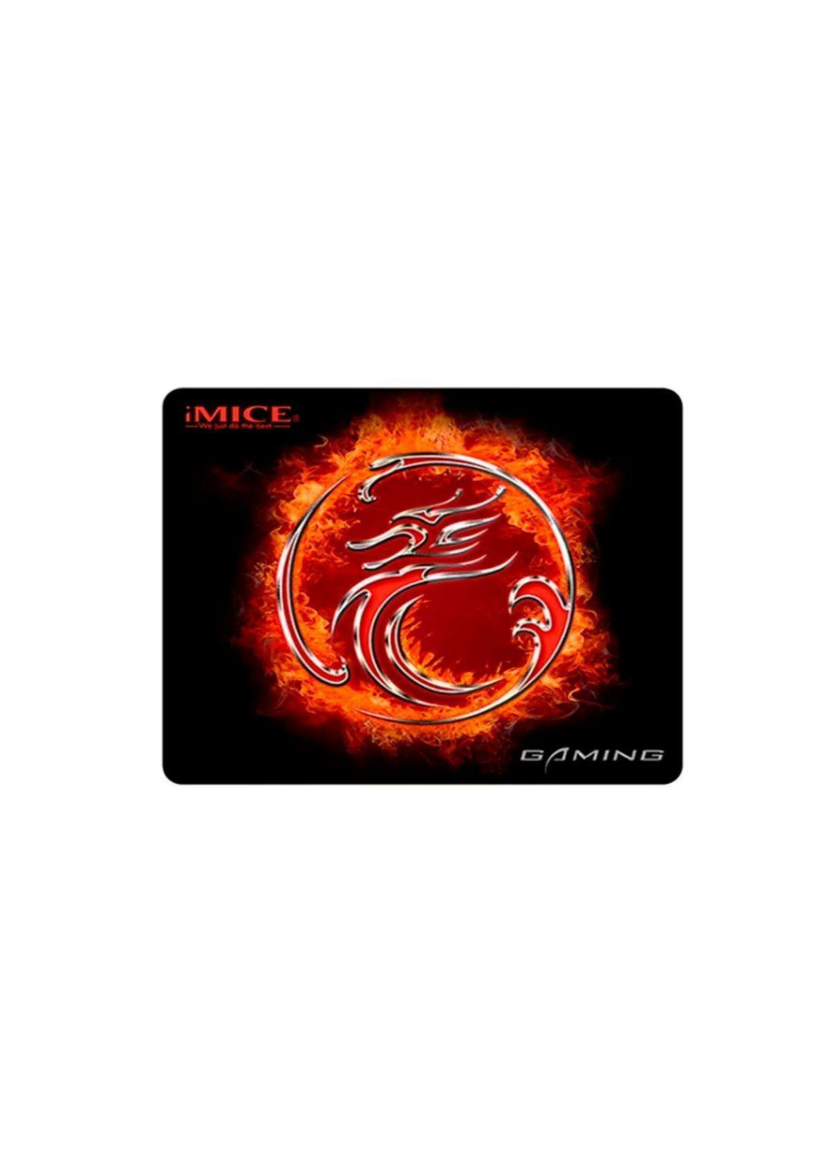 Mousepad Gamer S Antideslizante Imice Pd33 25x30 Rojo-1