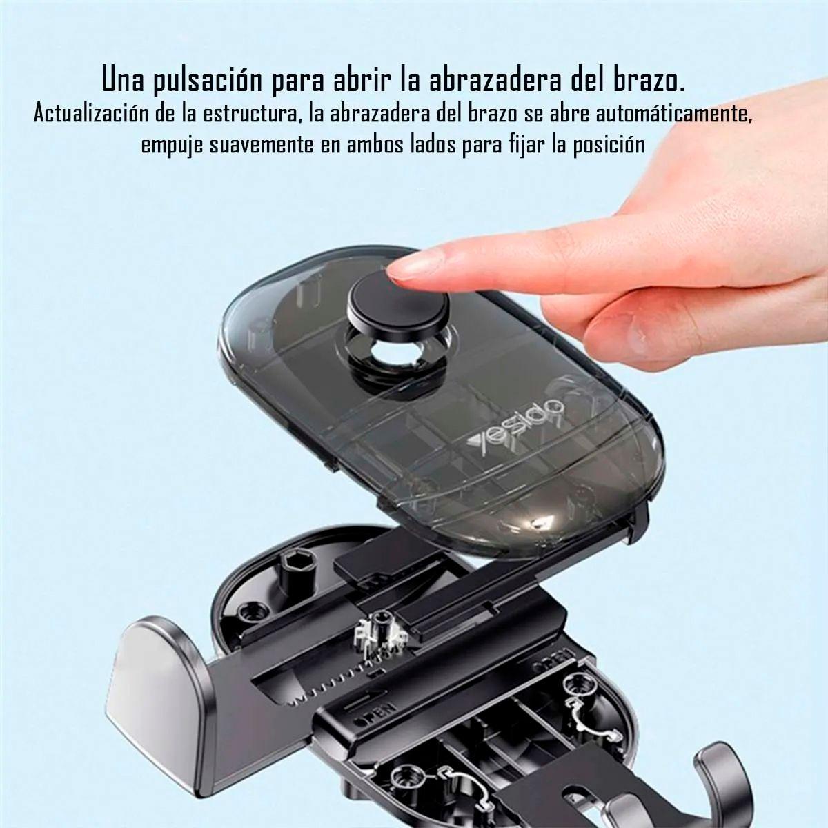 Soporte Holder Celular Auto Con Ventosa Brazo Yesido C138-1