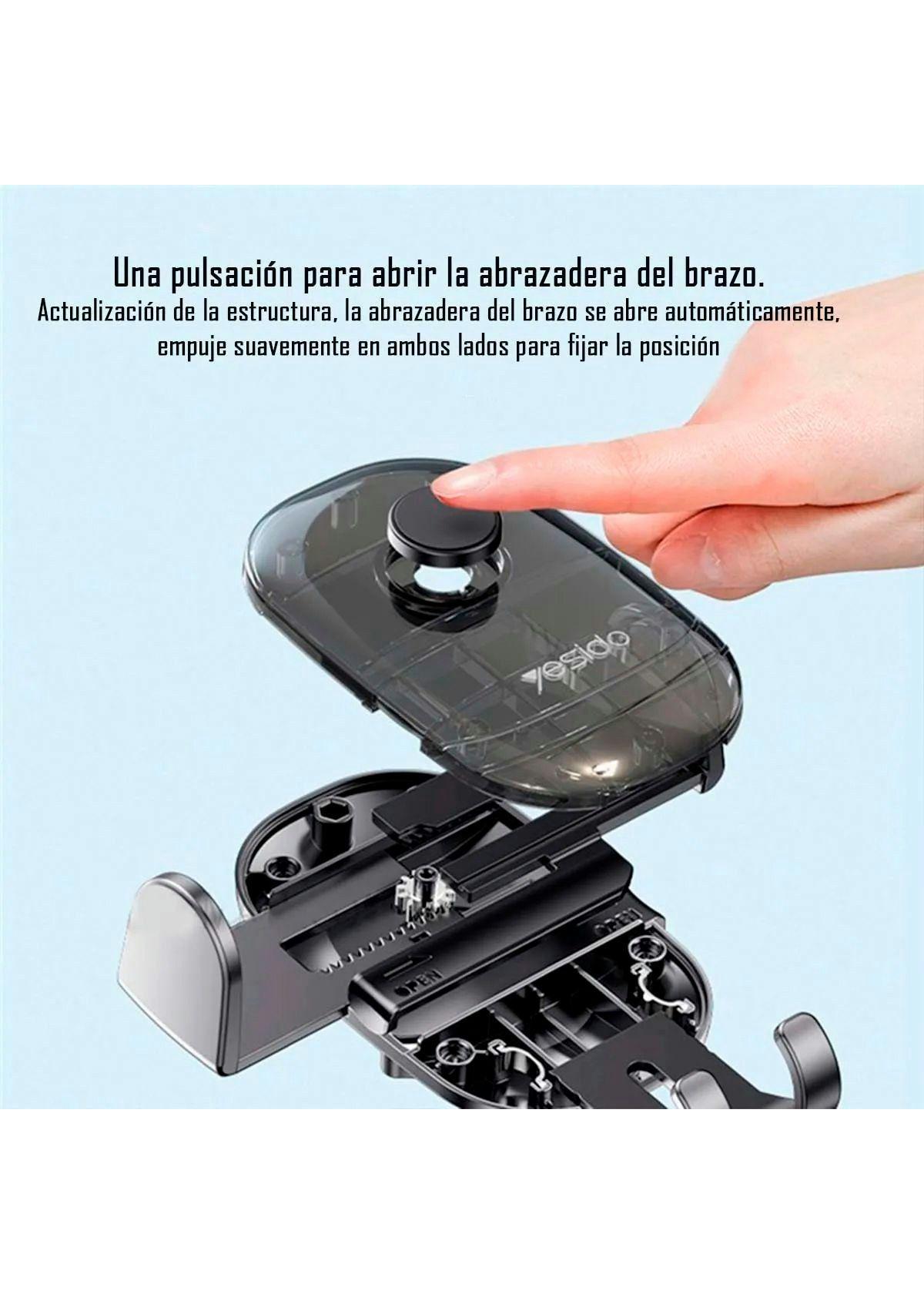 Soporte Holder Celular Auto Con Ventosa Brazo Yesido C138-1