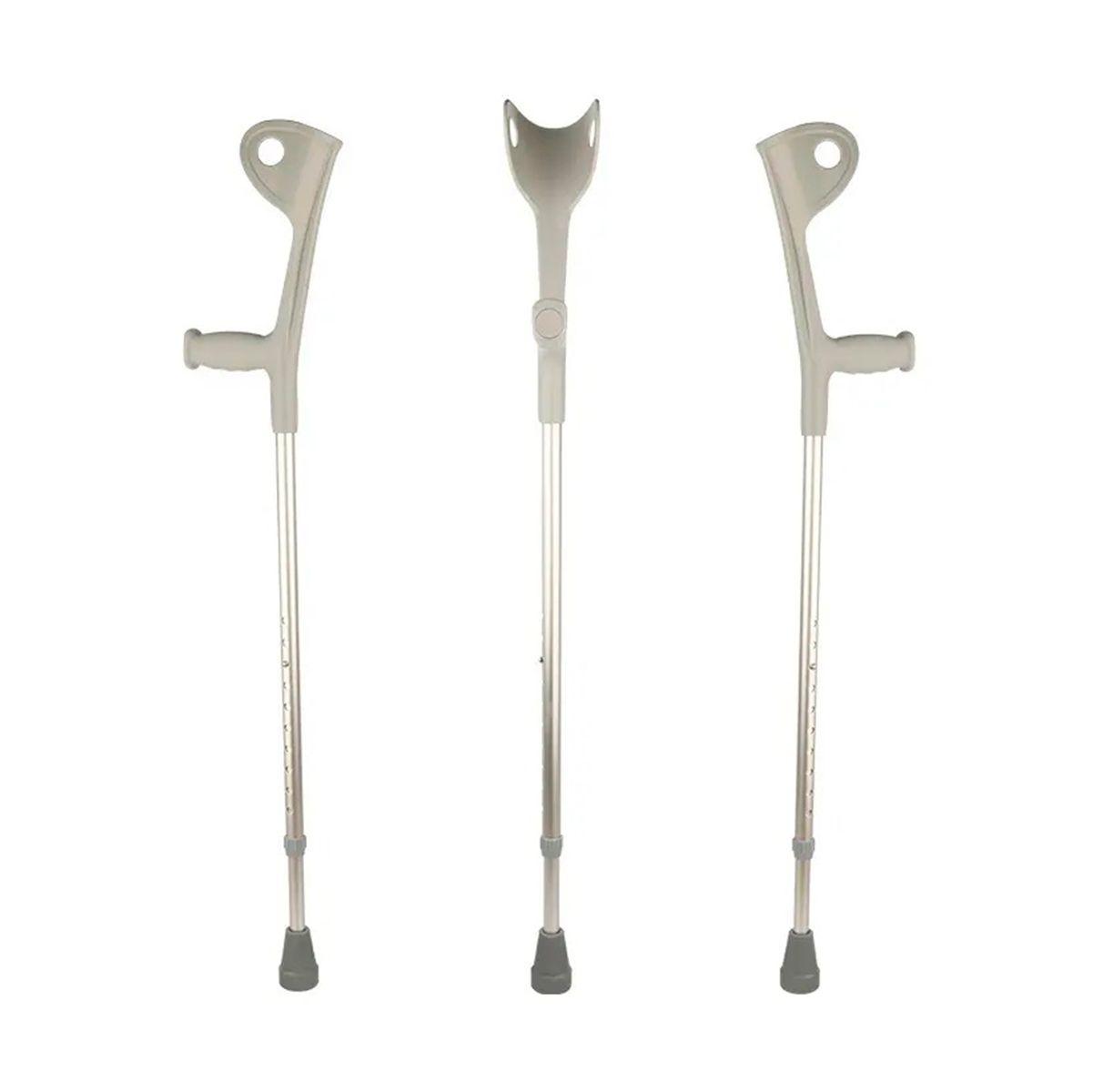 Baston Muleta Canadiense Ortopedico Altura Regulable x2-5