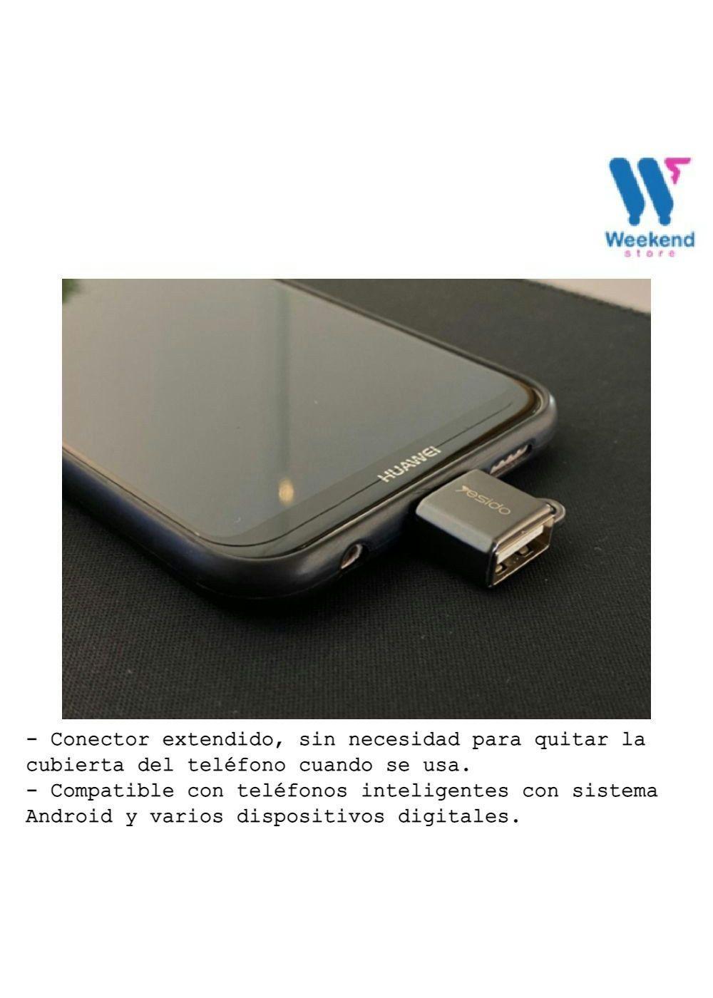 Adaptador OTG USB 3.0 Hembra A Tipo C Macho YESIDO GS08-1