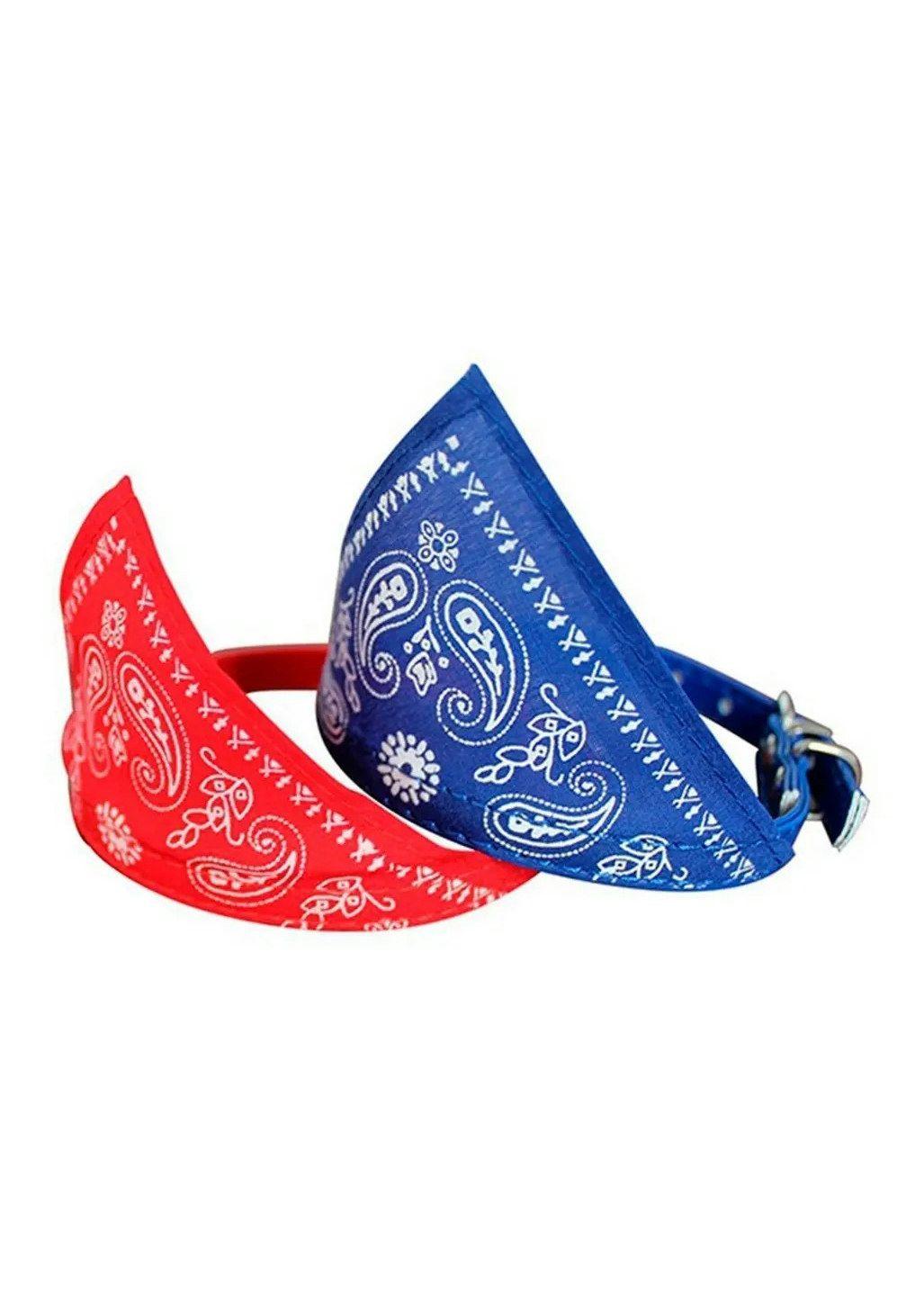 Collar Para Mascota Perro Gato Con Pañuelo Talla S Rojo-4