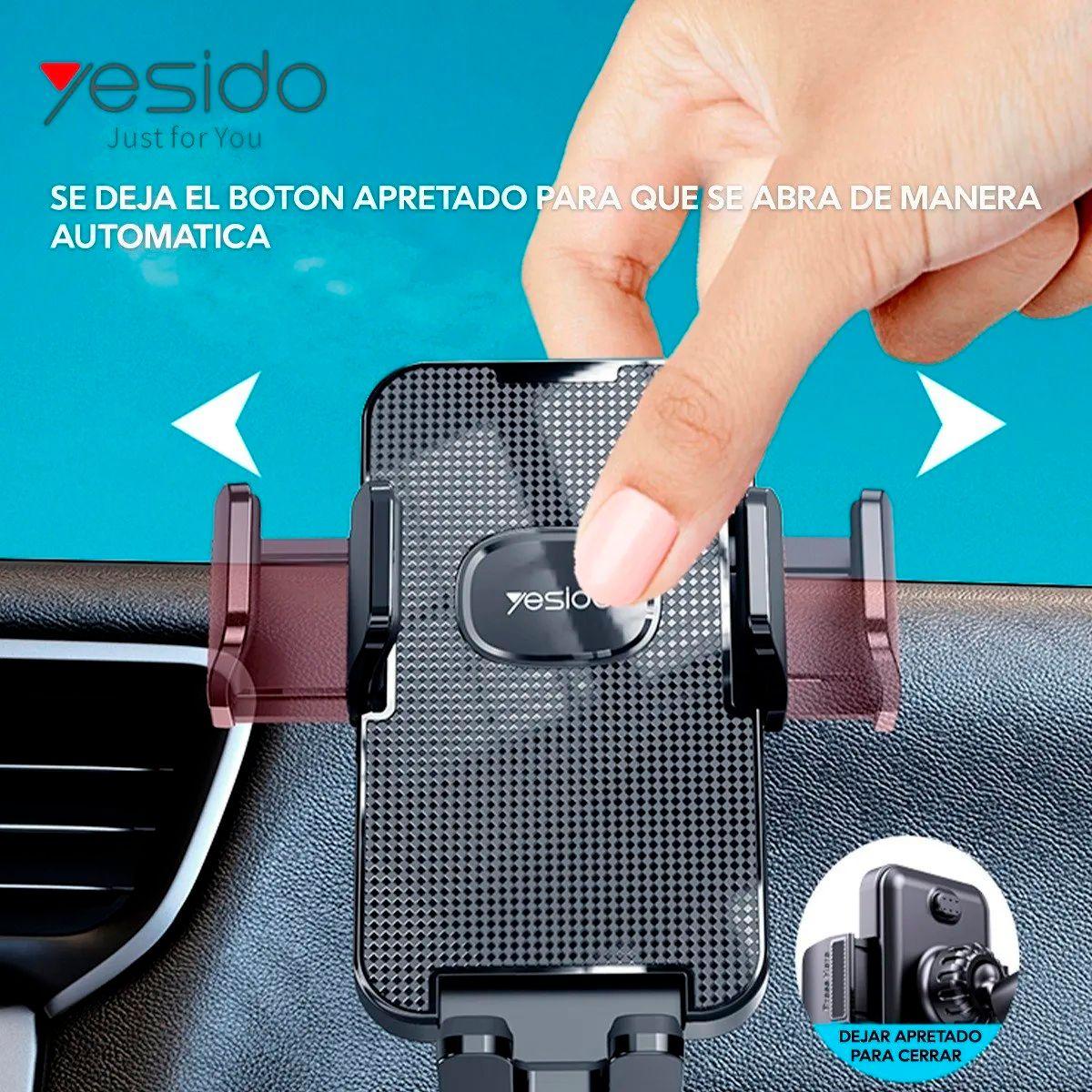 Soporte Teléfono Para Automóvil Brazo Largo Yesido C137-3