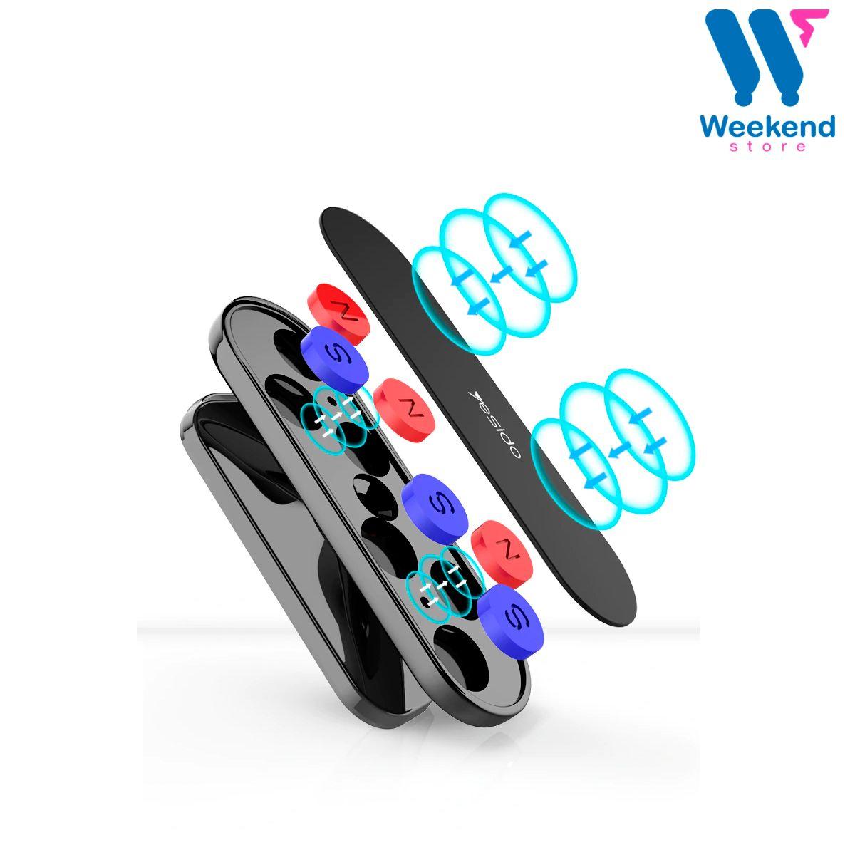 Soporte Holder Magnético 360° Rotativo Yesido C82-3