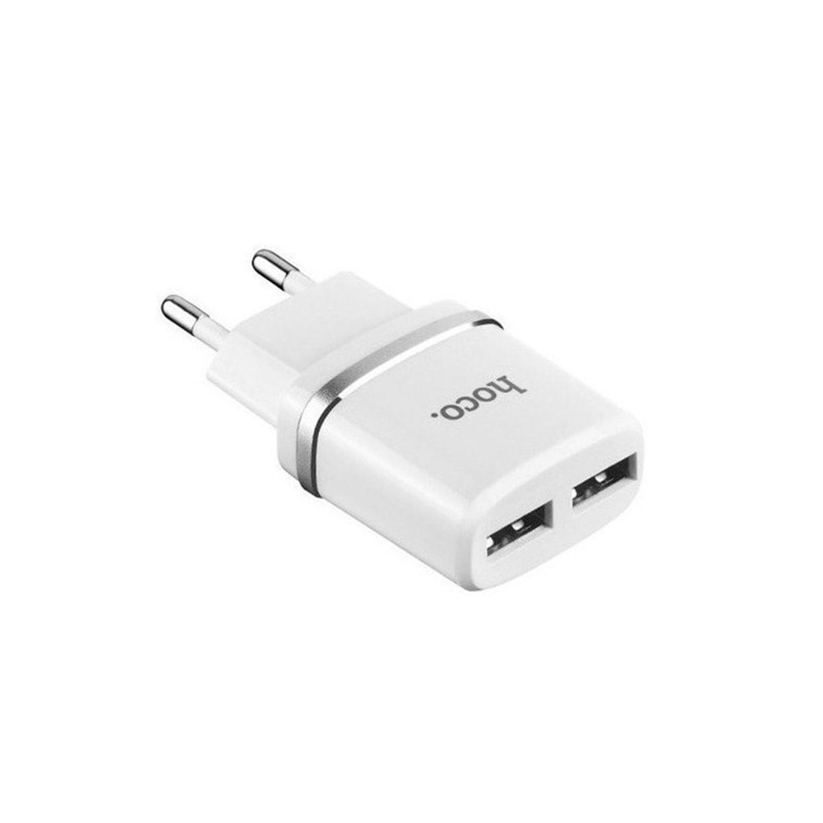 Cargador Celular Smartphone Hoco C12 Doble Usb 2.4 A-0