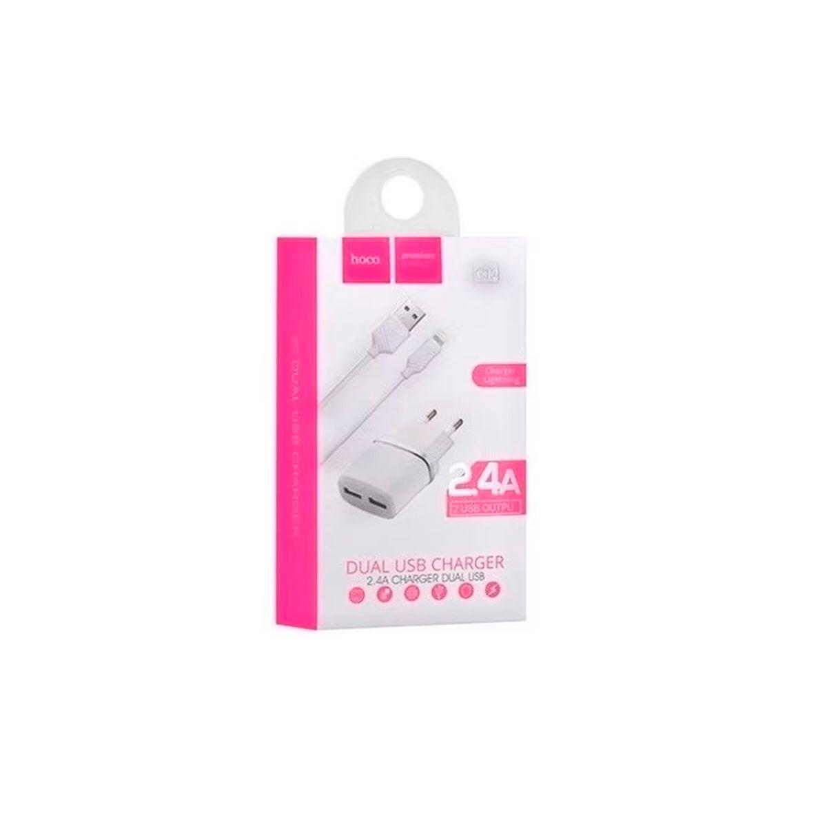 Cargador Celular Smartphone Hoco C12 Doble Usb 2.4 A-7