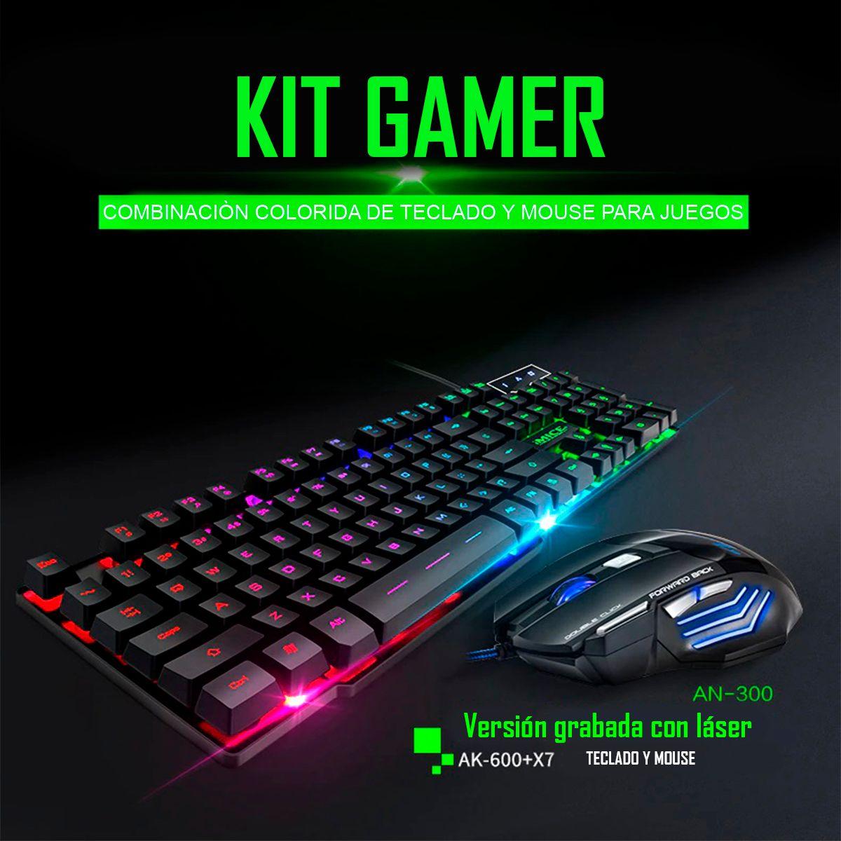 Kit Gamer Mouse + Teclado Imice Premium An300-1