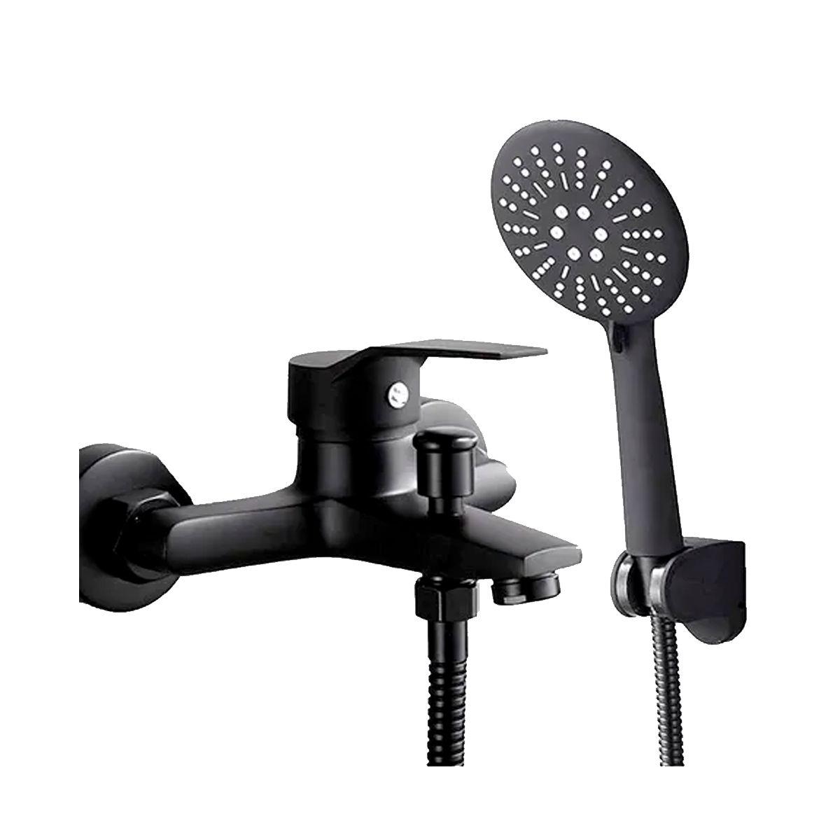 Set Llave Grifería Baño Ducha Mas Tina Monomando 3 En 1-0