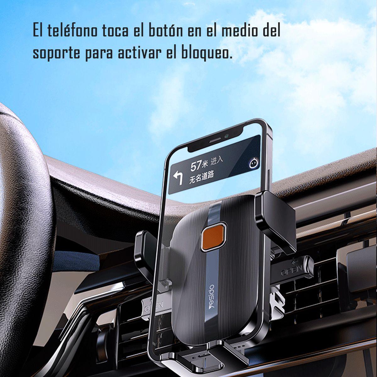 Soporte Holder De Rejilla Para Auto Telefono Yesido C162-1
