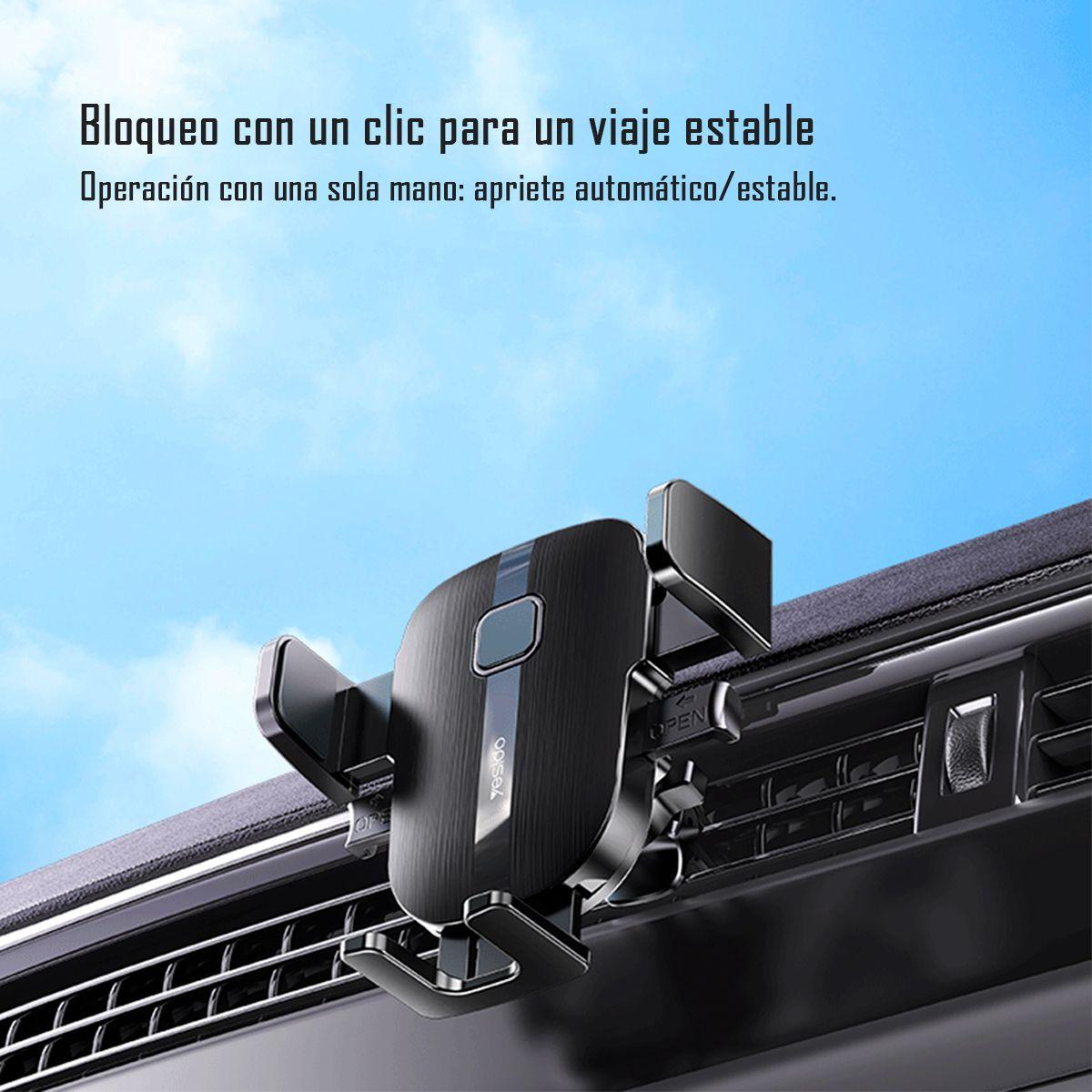Soporte Holder De Rejilla Para Auto Telefono Yesido C162-3