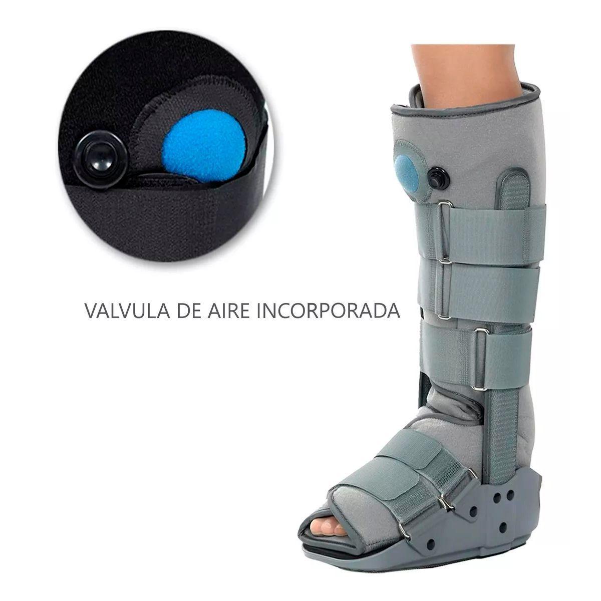 Bota Ortopédica Larga Cam Walker Alta Para Pie Oneder-4