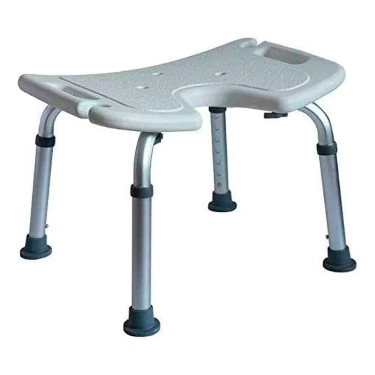 Piso Silla De Ducha Con Rebaje Altura Ajustable Sin Respaldo 302A-1