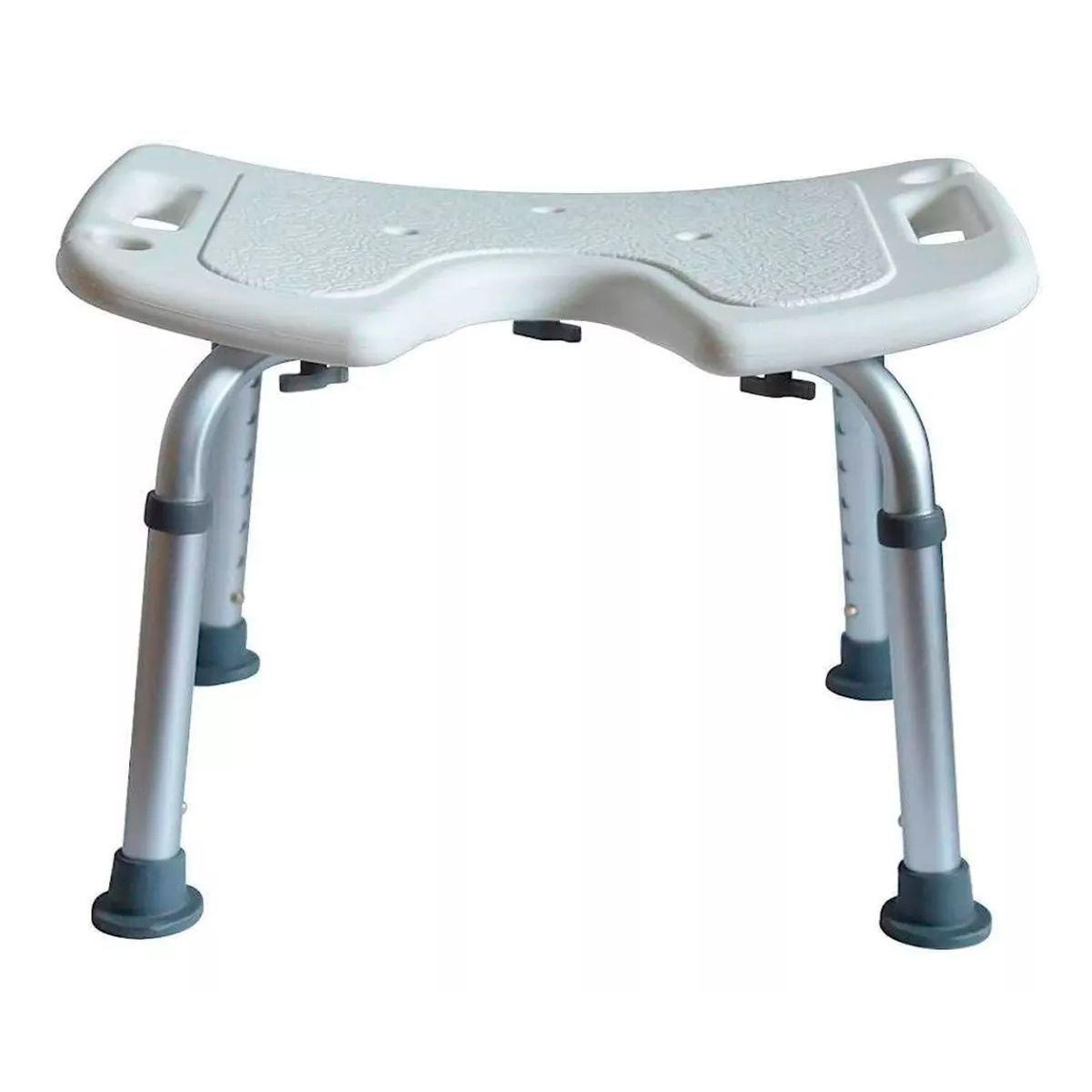 Piso Silla De Ducha Con Rebaje Altura Ajustable Sin Respaldo 302A-2