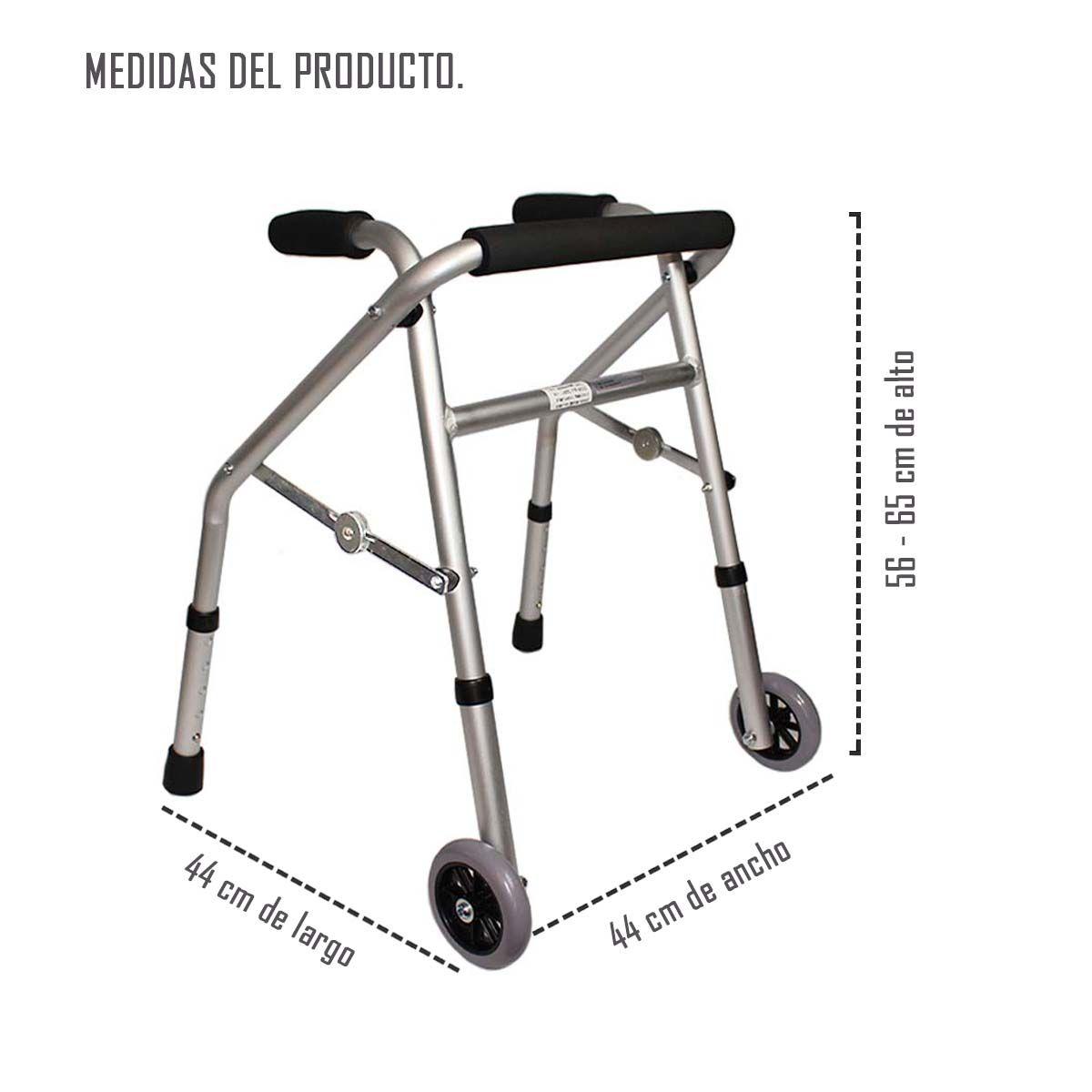 Andador Ortopedico Infantil Pediatrico Con Ruedas Plegable-1