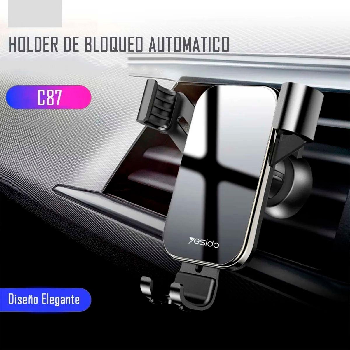 Soporte Celular Gravity Para Rejilla Para Auto Yesido C87-3