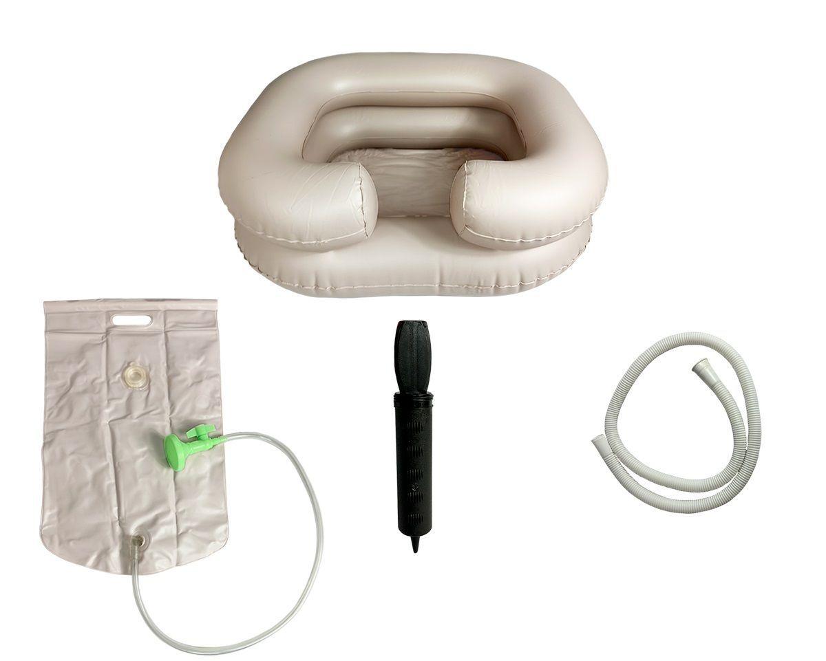 Lavapelo Inflable Portátil Con Ducha - Blunding-3