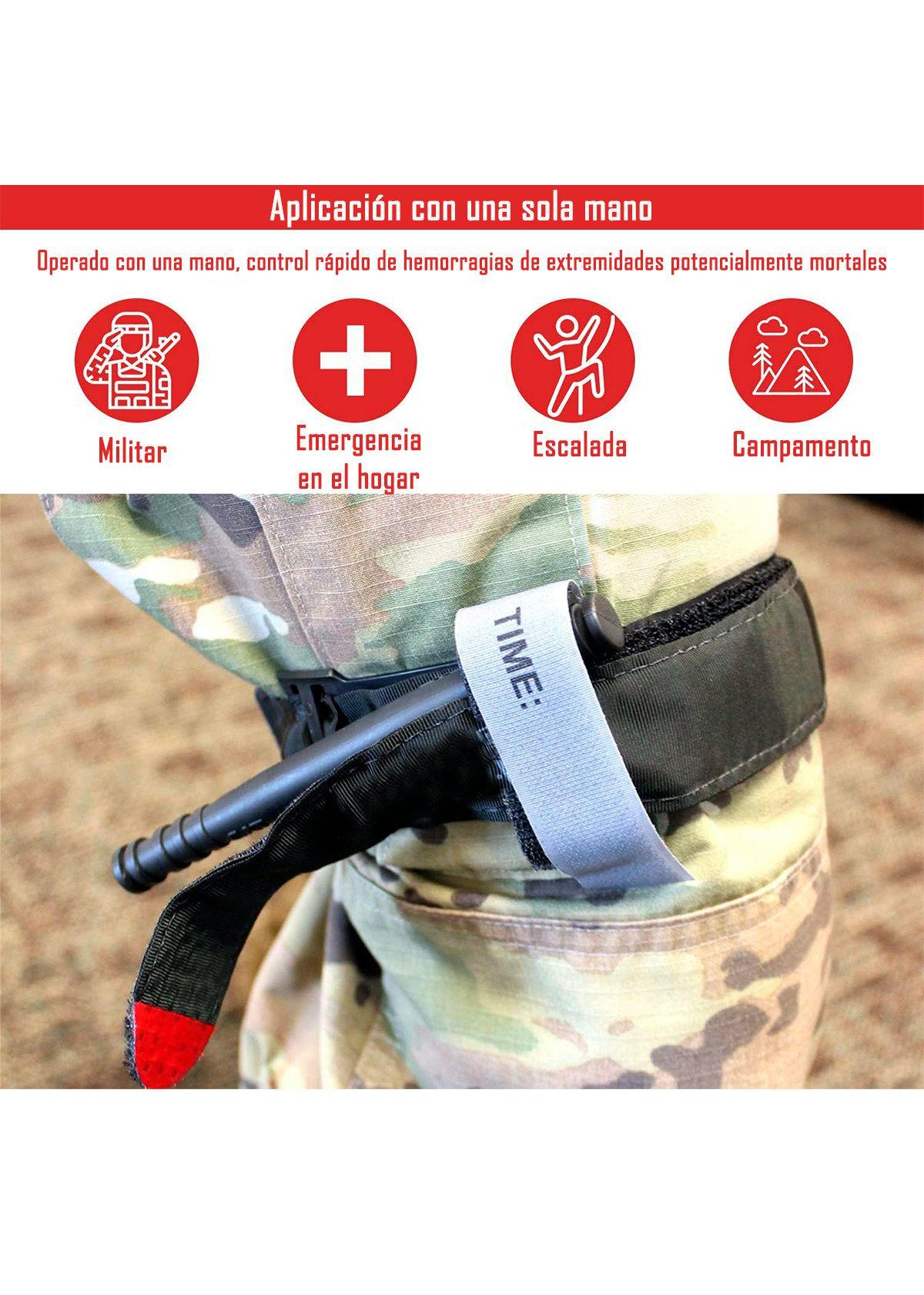 Torniquete Tactico Supervivencia Primeros Auxilios Oneder-4