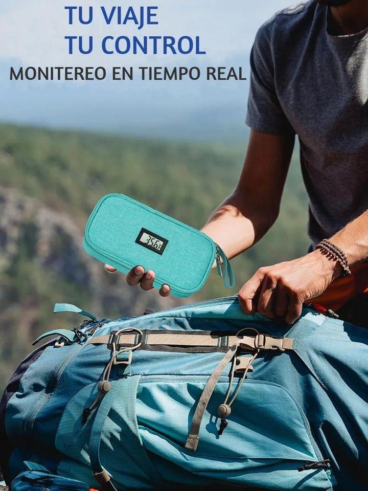 Bolso Cooler Estuche Porta Insulina Refrigerante Para Viaje Tela Verde-3