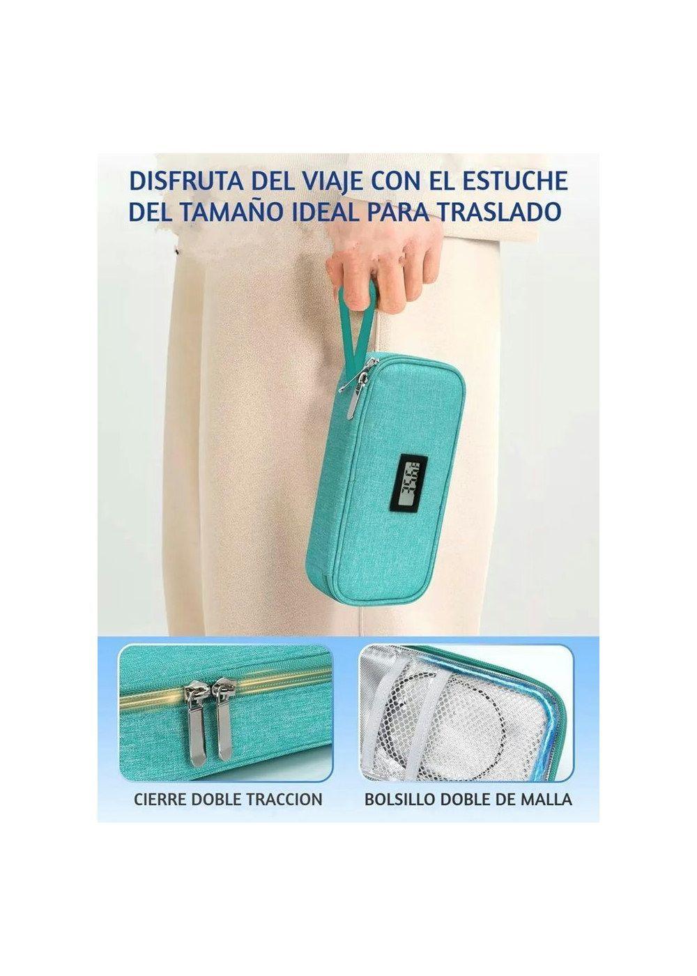 Bolso Cooler Estuche Porta Insulina Refrigerante Verde-6