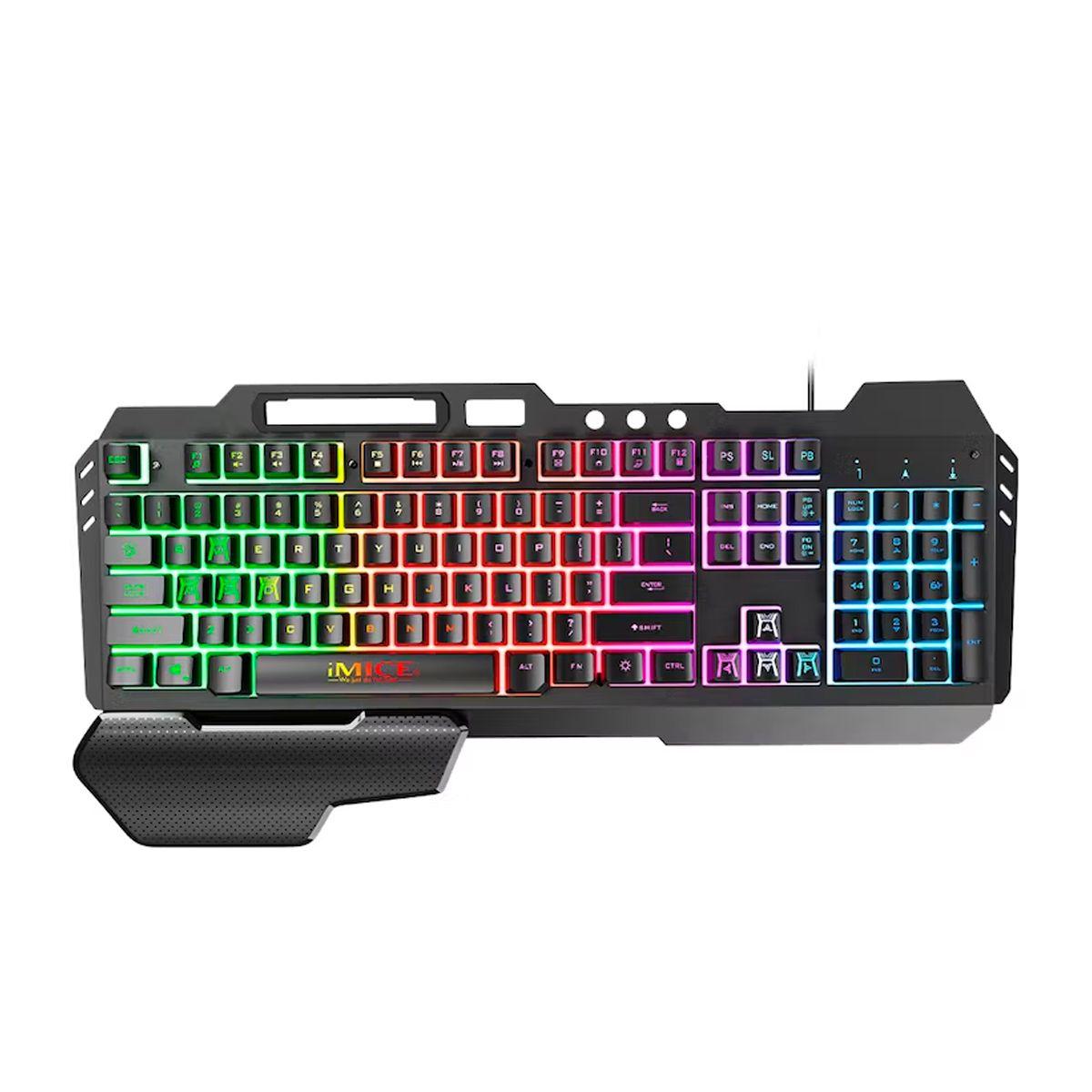 Teclado Gamer Imice Gk-700 Rgb Con Reposa Mano Gaming-3