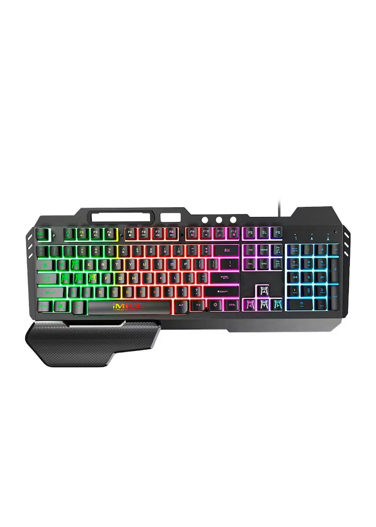 Teclado Gamer Imice Gk-700 Rgb Con Reposa Mano Gaming-3