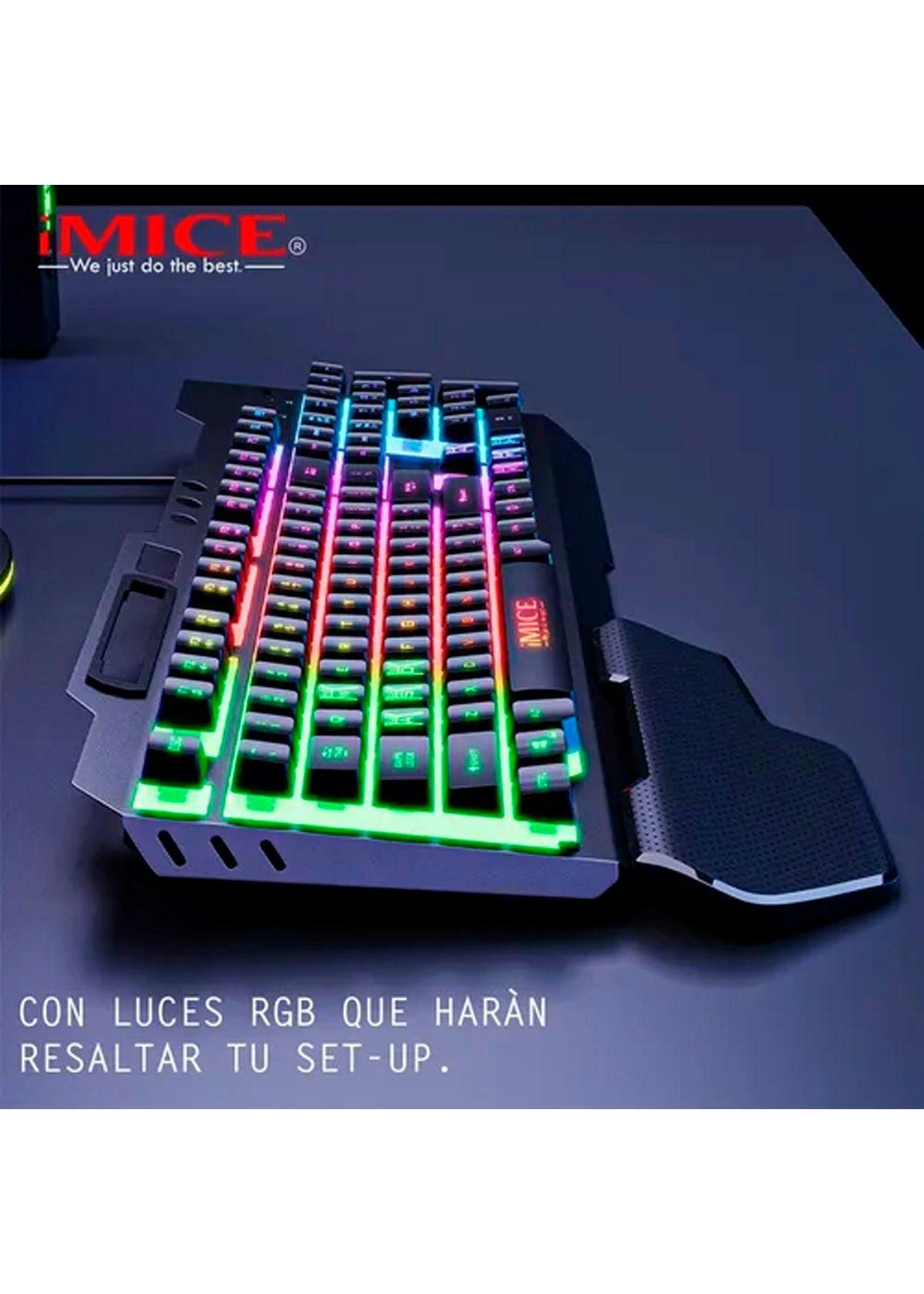 Teclado Gamer Imice Gk-700 Rgb Con Reposa Mano Gaming-4