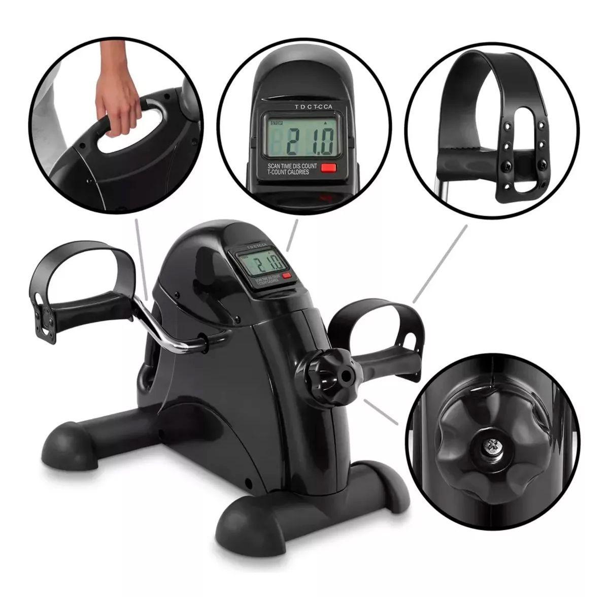 Pedalera Mini Bicicleta Con Monitor Ejercitador Mano Y Pies 905-2