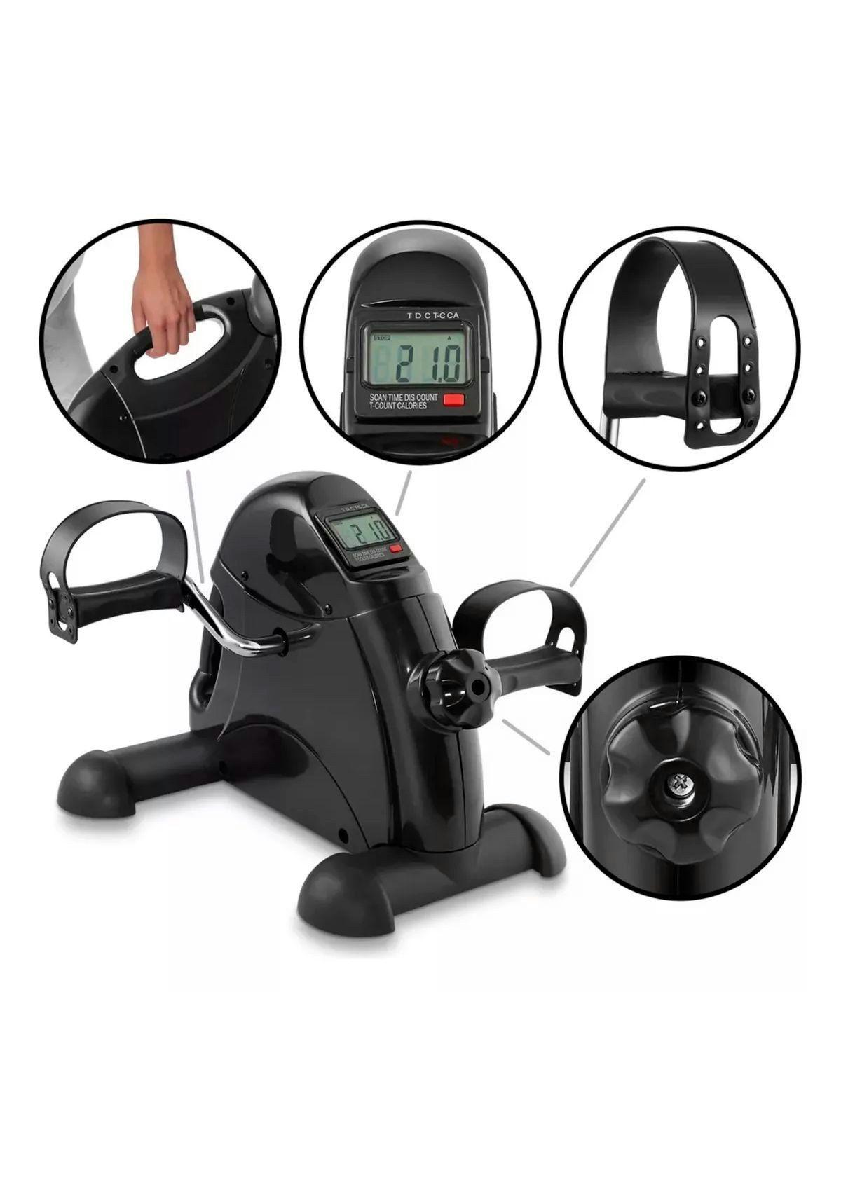 Pedalera Mini Bicicleta Con Monitor Ejercitador Mano Y Pies 905-2