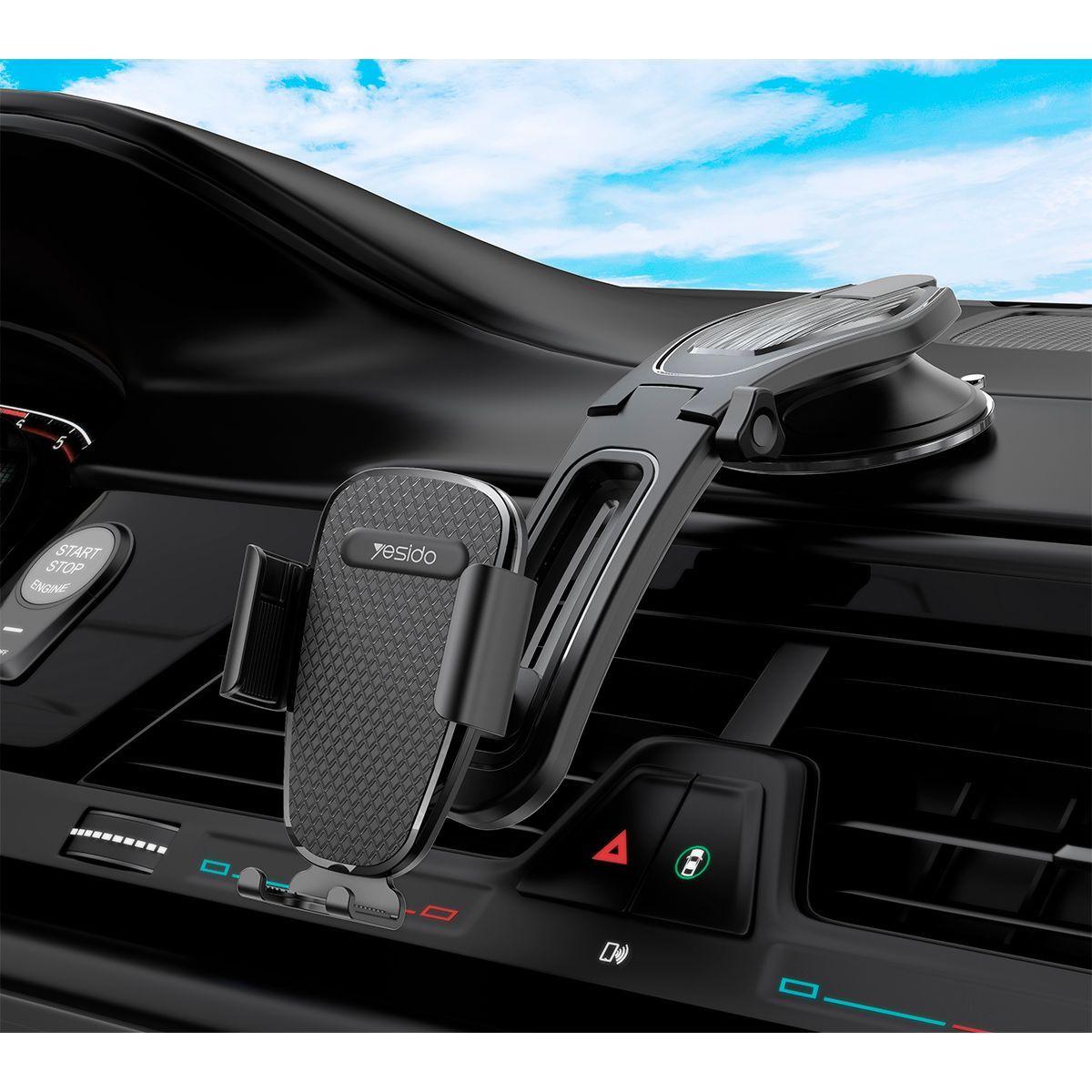 Soporte Tablero De Succión Teléfono Para Auto Ajustable C130-3