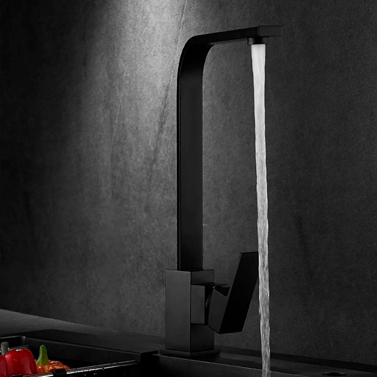 Llave Griferia Lavaplatos Cuadrado Cuello Giratorio Tap26-2