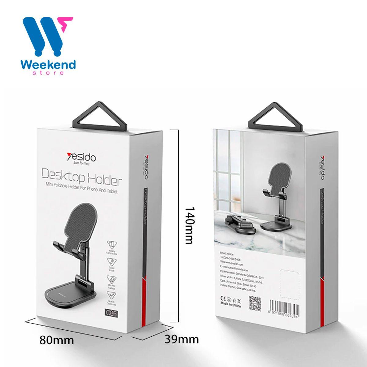 Soporte Para Celular Tablet Portatil Ajustable Yesido C85-5