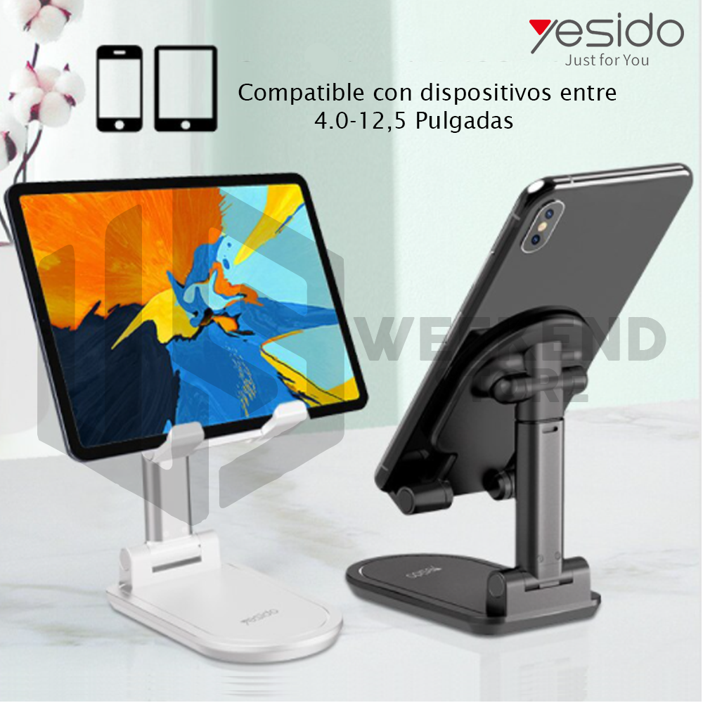 Soporte Para Celular Tablet Portatil Ajustable Yesido C85-7