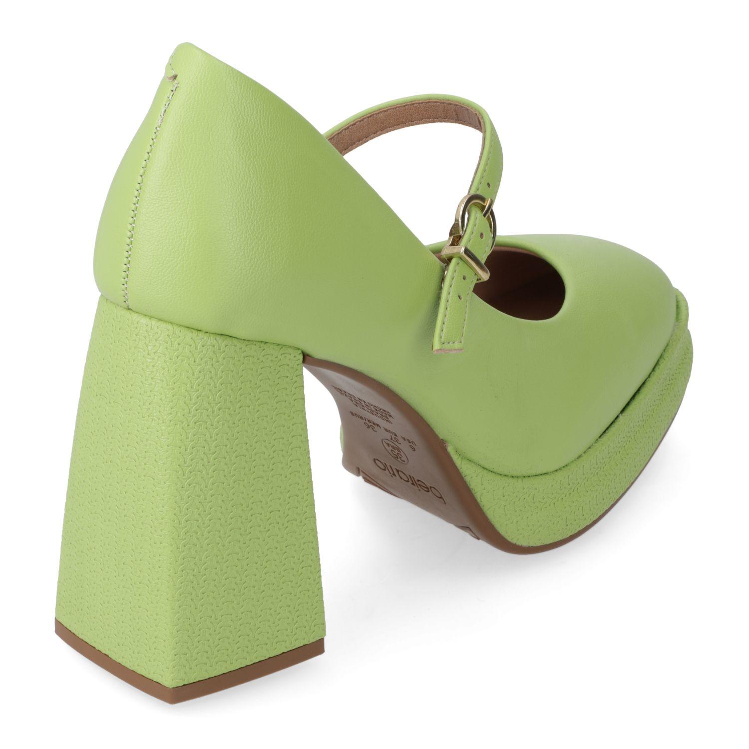 Stiletto Beira Rio Naranjo Taco 13 Cm-3
