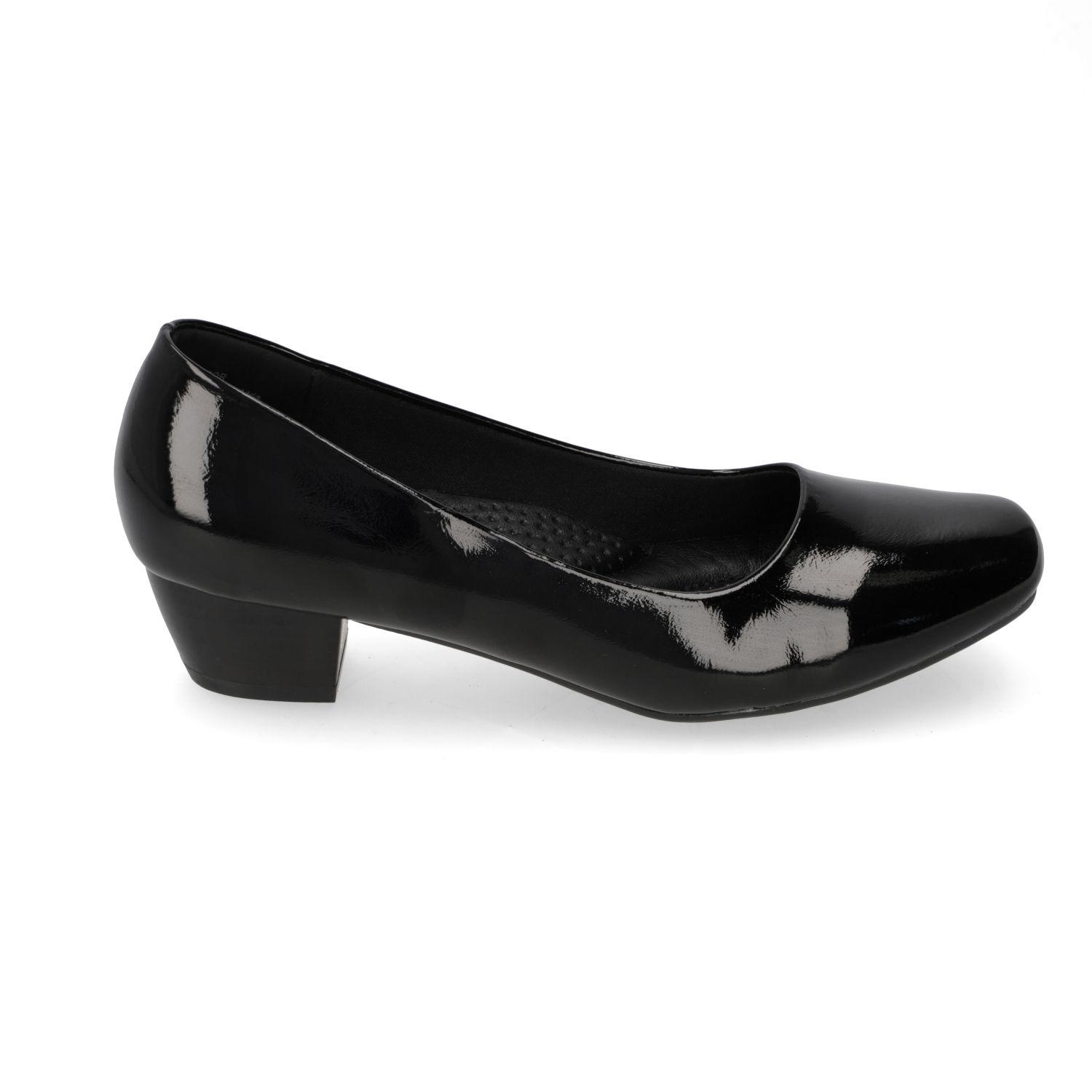 Zapato taco New Walk Negro 15713-0