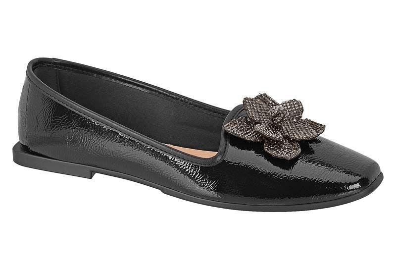 Ballerina Mujer Charol Negro 5798-105- Moleca-0