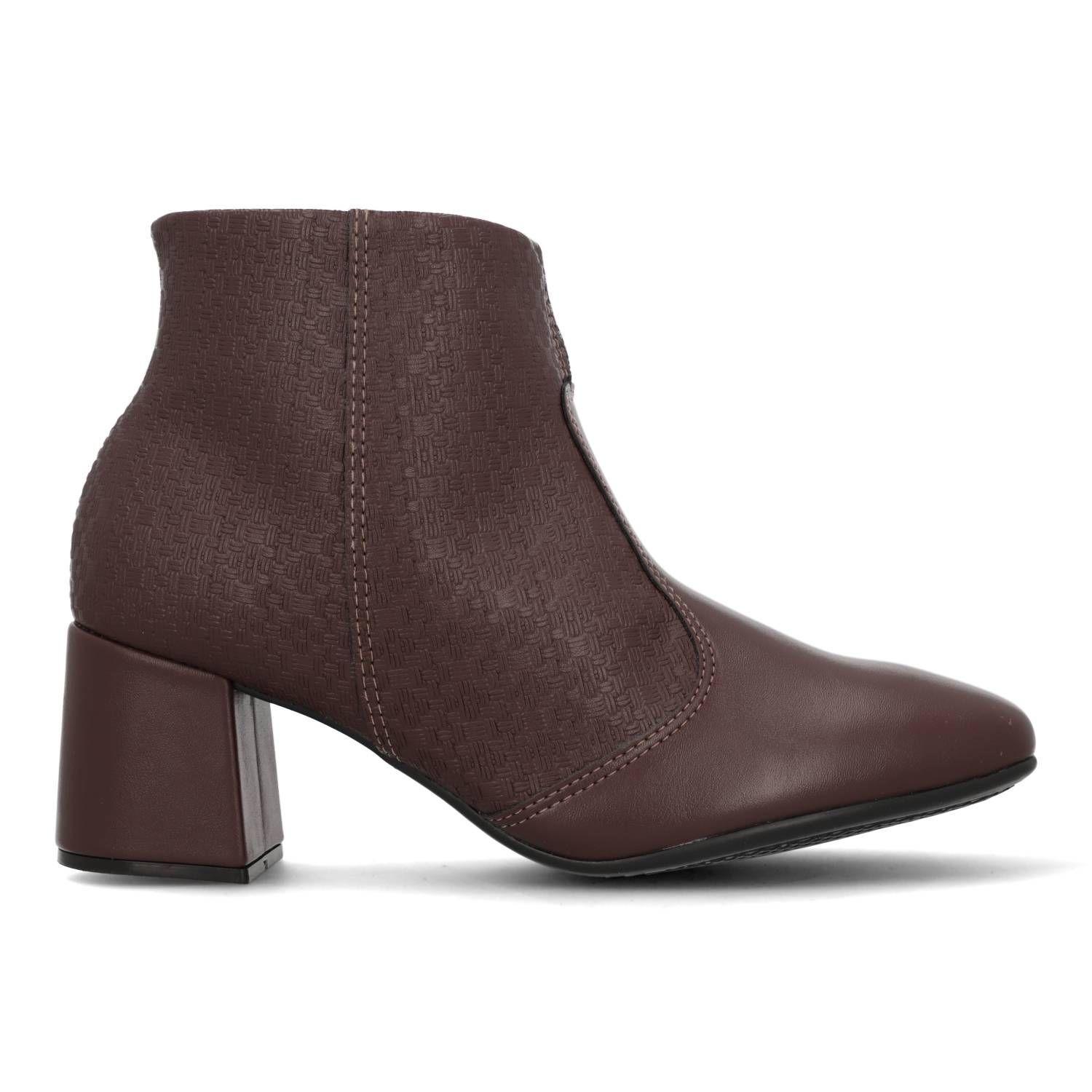 Botin Mujer Marron 9076-104- Beira Rio-0