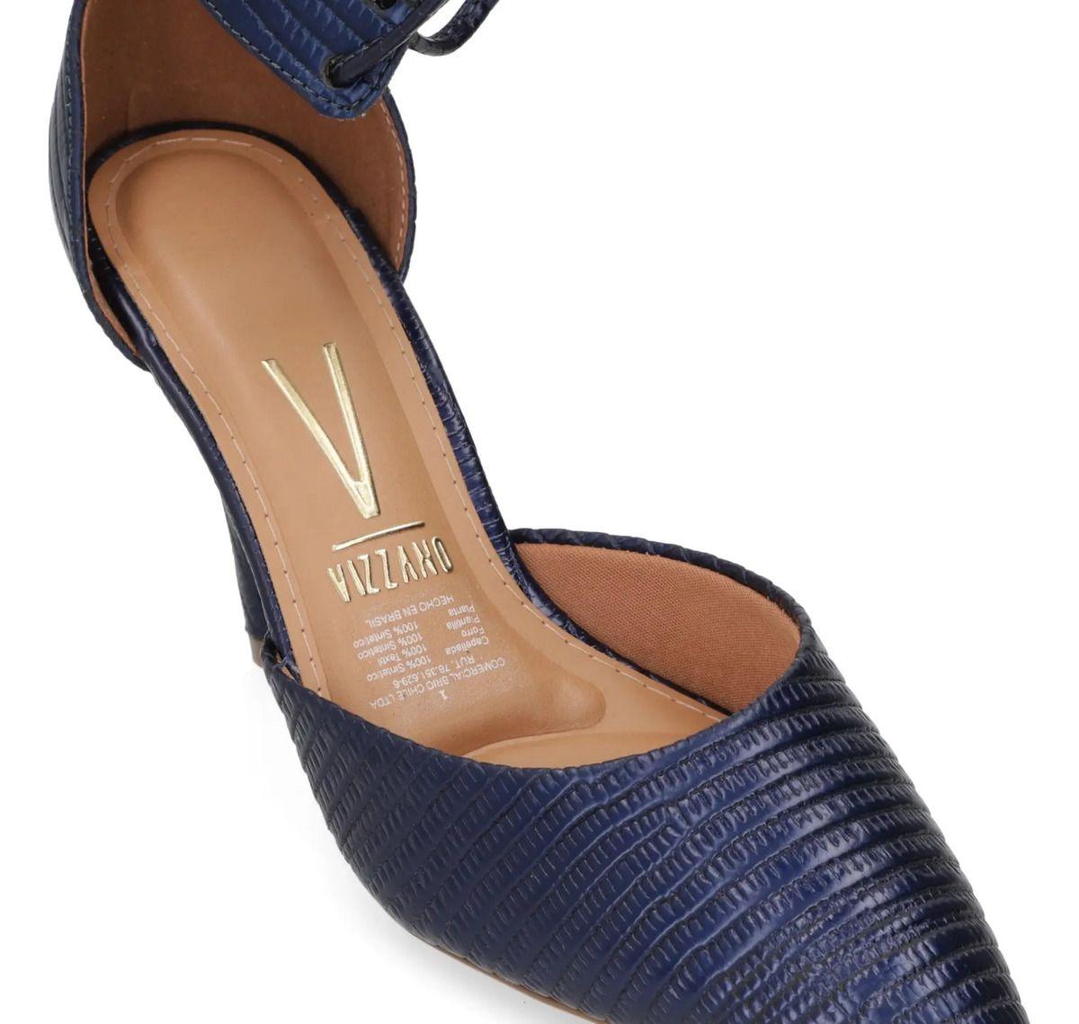 Zapato Vizzano Mujer Taco Aguja Stiletto Azul-4
