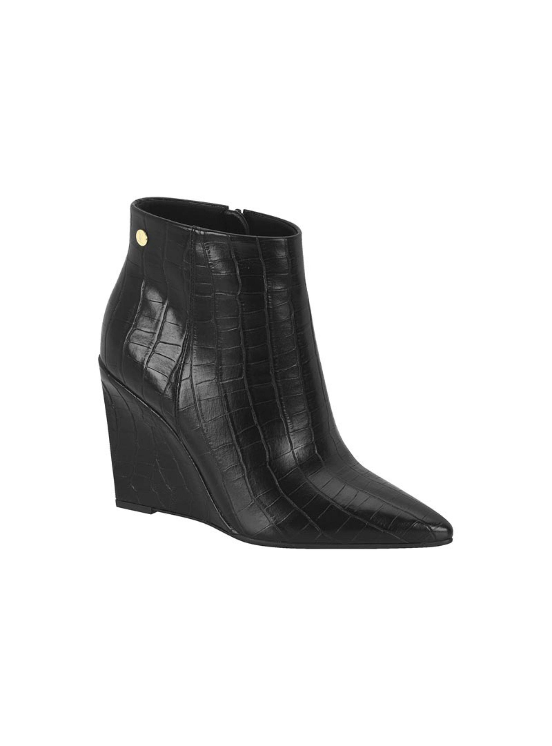 Botin Mujer Negro 3099-100- Vizzano-0