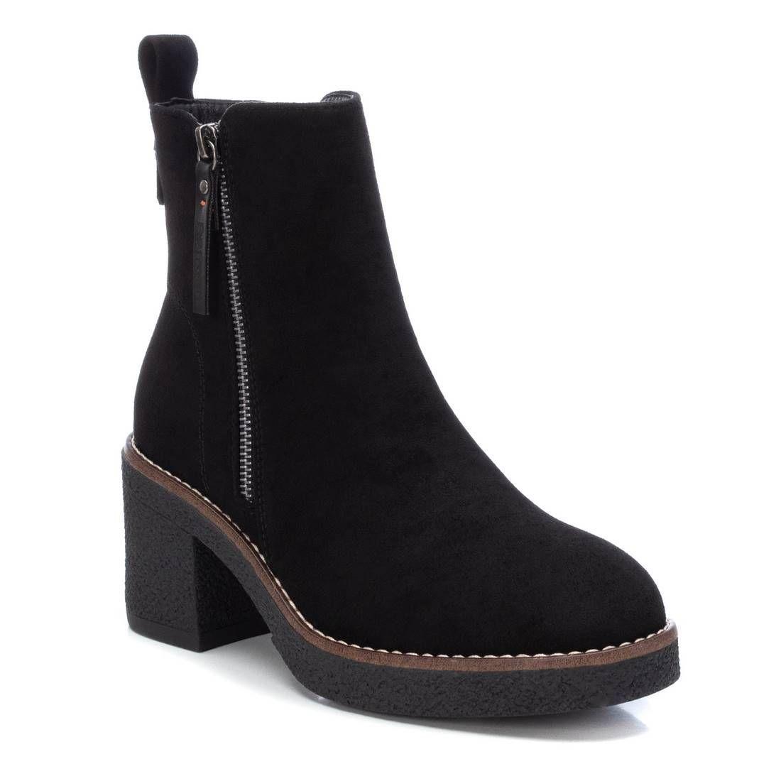 Botin Mujer Gamuza Negro 170989-NE Refresh-2