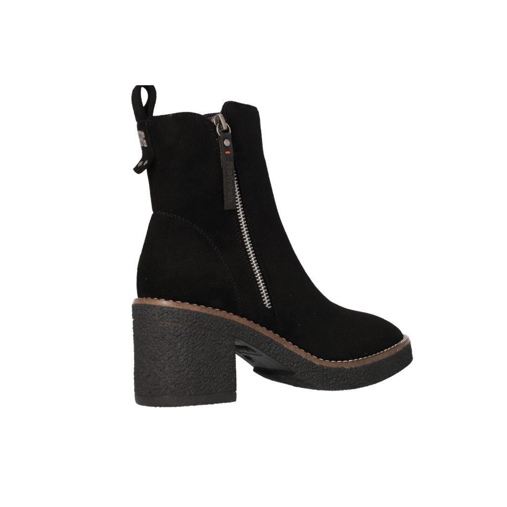 Botin Mujer Gamuza Negro 170989-NE Refresh-3