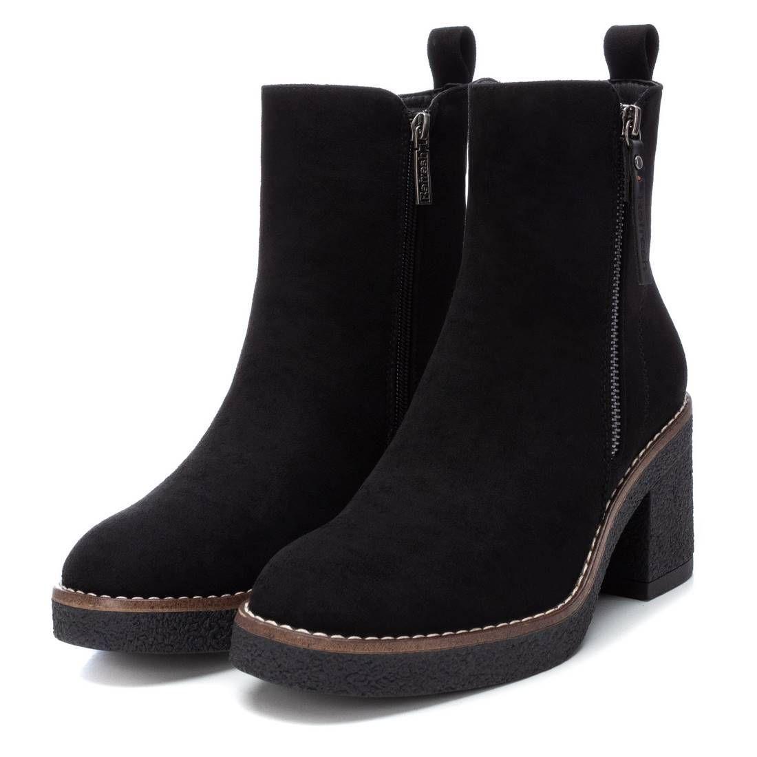 Botin Mujer Gamuza Negro 170989-NE Refresh-5