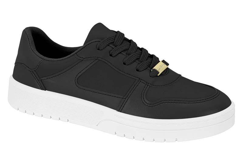 Zapatilla Casual Moleca Negro 15947-6