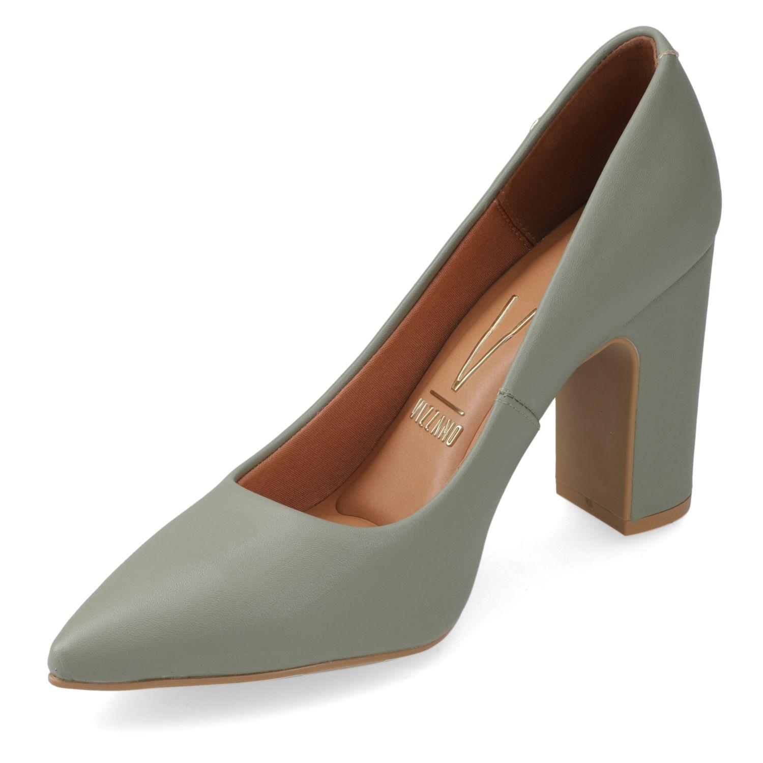 Zapato Taco Vizzano Verde Taco 10 Cm-2