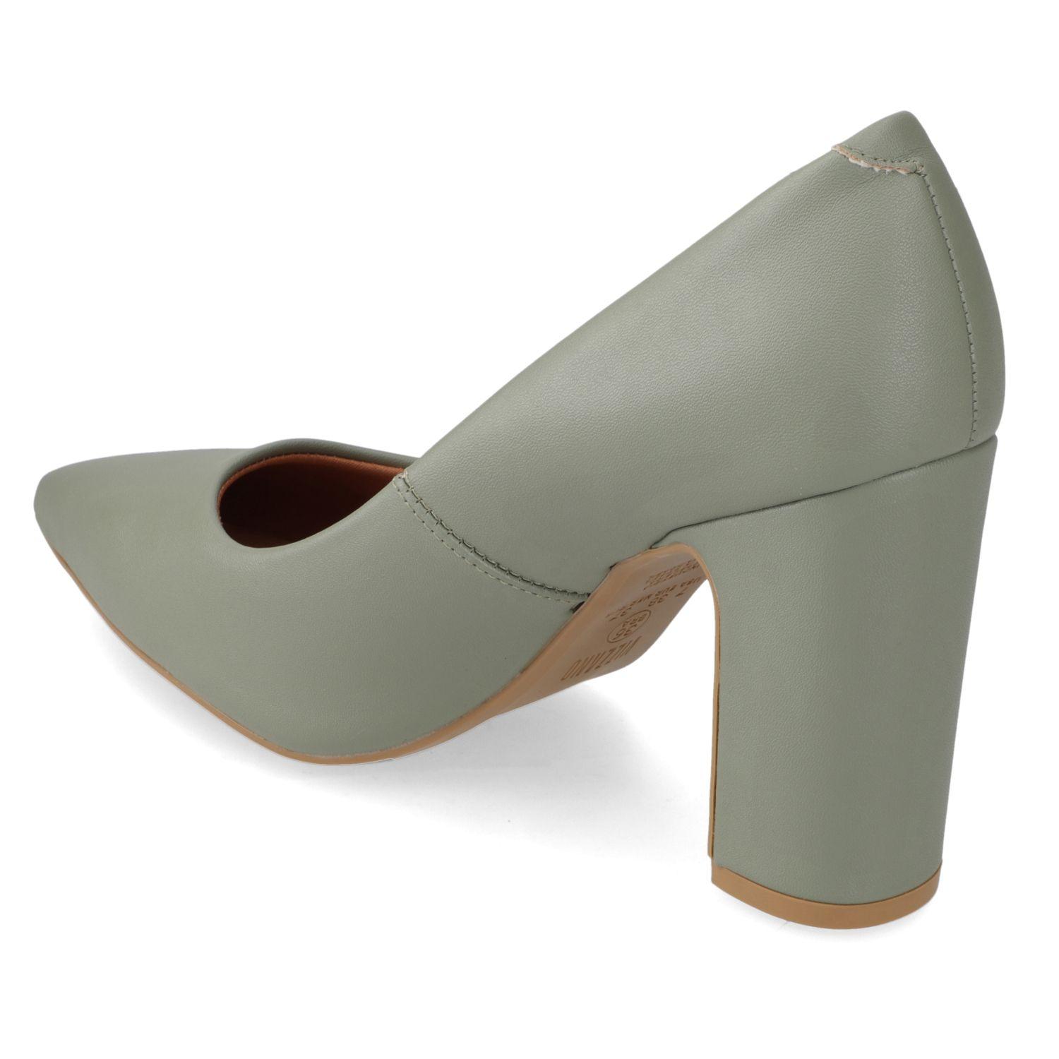 Zapato Taco Vizzano Verde Taco 10 Cm-3